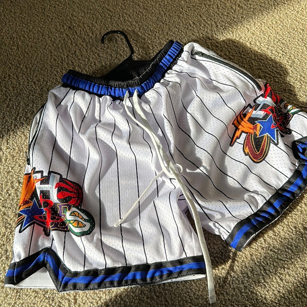 WC white shorts
